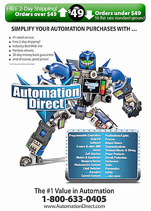 AutomationDirect Releases 2012 Catalog and Lowers Free Shipping Threshold