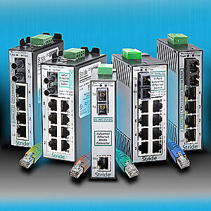 Industrial Ethernet Unmanaged Switches Expand Fiber Options