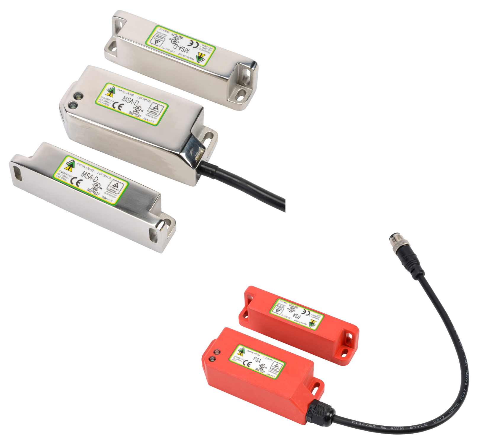 Stand-Alone Coded Magnetic Non-Contact Safety Switches