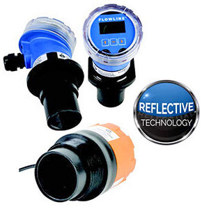 Flowline Reflective Ultrasonic Liquid Level Sensors