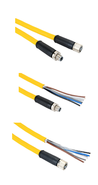 M12 L-coded Power Cables