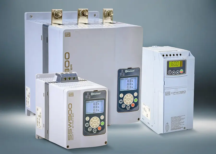 WEG CFW320 AC VFDs and SSW900 Soft Starters