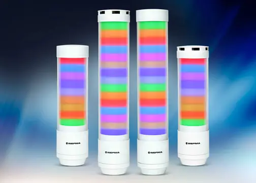 More WERMA eSIGN Series LED Signal Towers