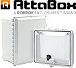 AttaBox Hinged Screw Cover Enclosures