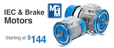 MGM IEC and Brake Motors