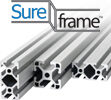 Additional SureFrame T-Slotted Rail Profiles