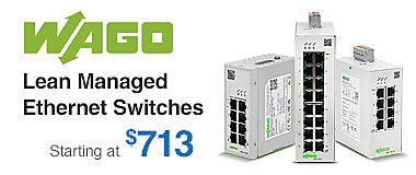 WAGO Lean Managed Ethernet Switches