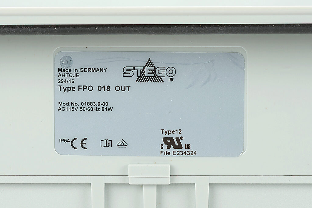 Enclosure Fan Assembly: exhaust, 342 CFM, 115 VAC operating 