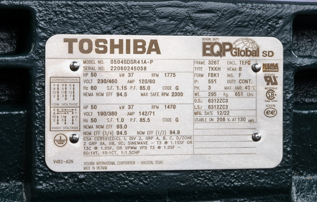 Premium Efficiency AC Motor: high-performance inverter duty and