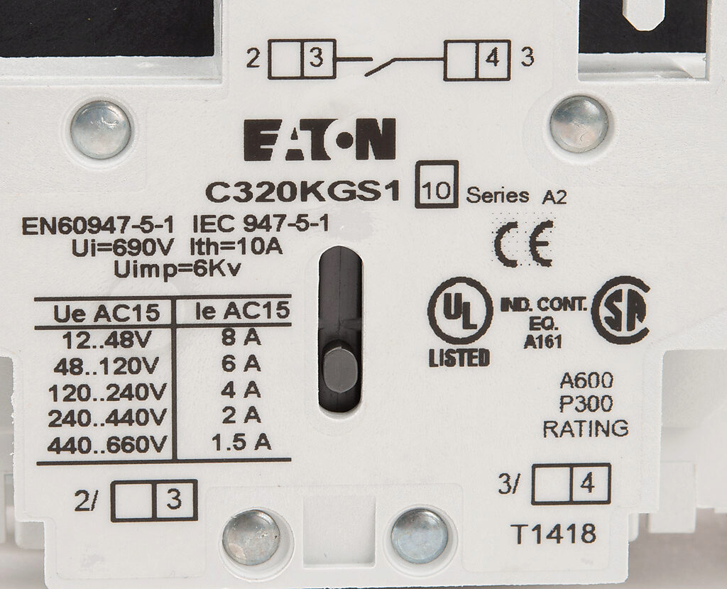 EATON S701G15N3S Mini-Softstarter, mit Gleichstrom-Einspritzbremse, 15 A,  550–600 V Netzspannung