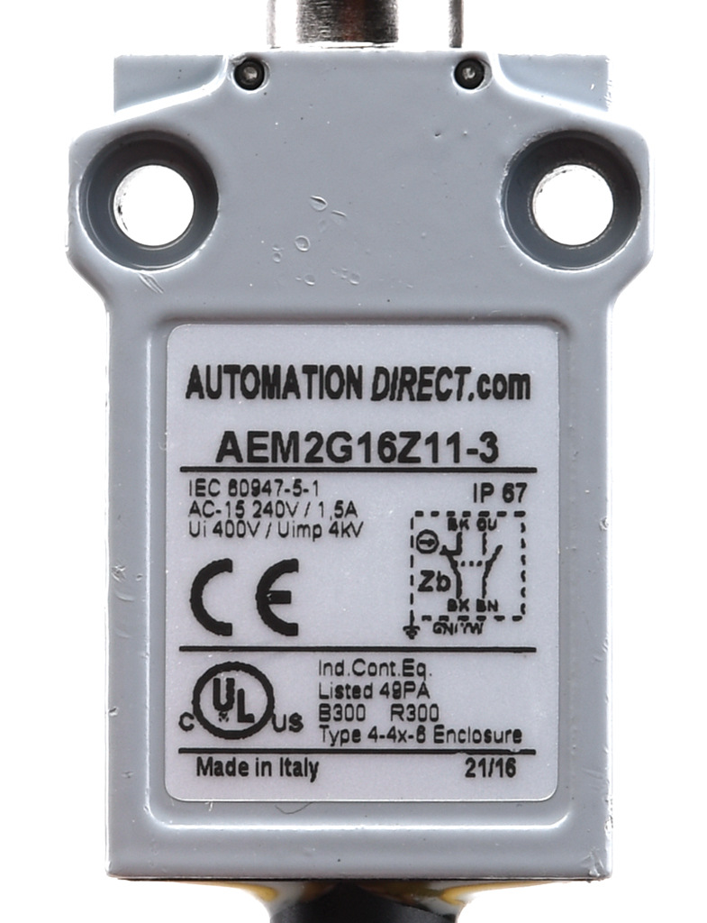 Automation Direct AEM2G16Z11-3 interruptor de límite 