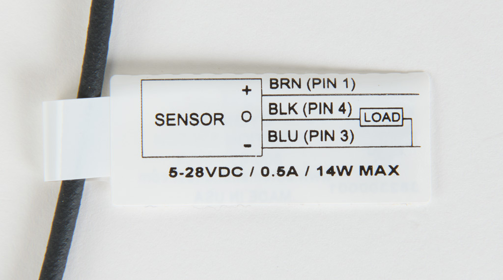 Cylinder Switch: square, PNP, N.O. output (PN# CPS9H-AP-F