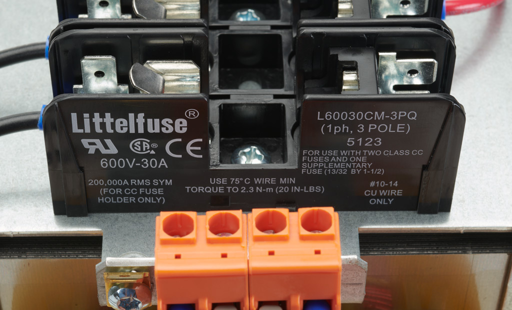Control Transformer: open core, 750 VA (PN# CT-075-048-12-1 ...