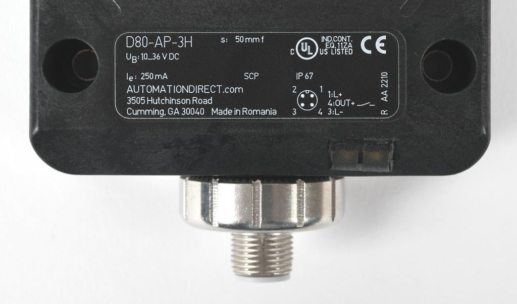 Micro Detectors AE1/AP-3H Inductive Proximity Sensor – New, AE1-AP-3H