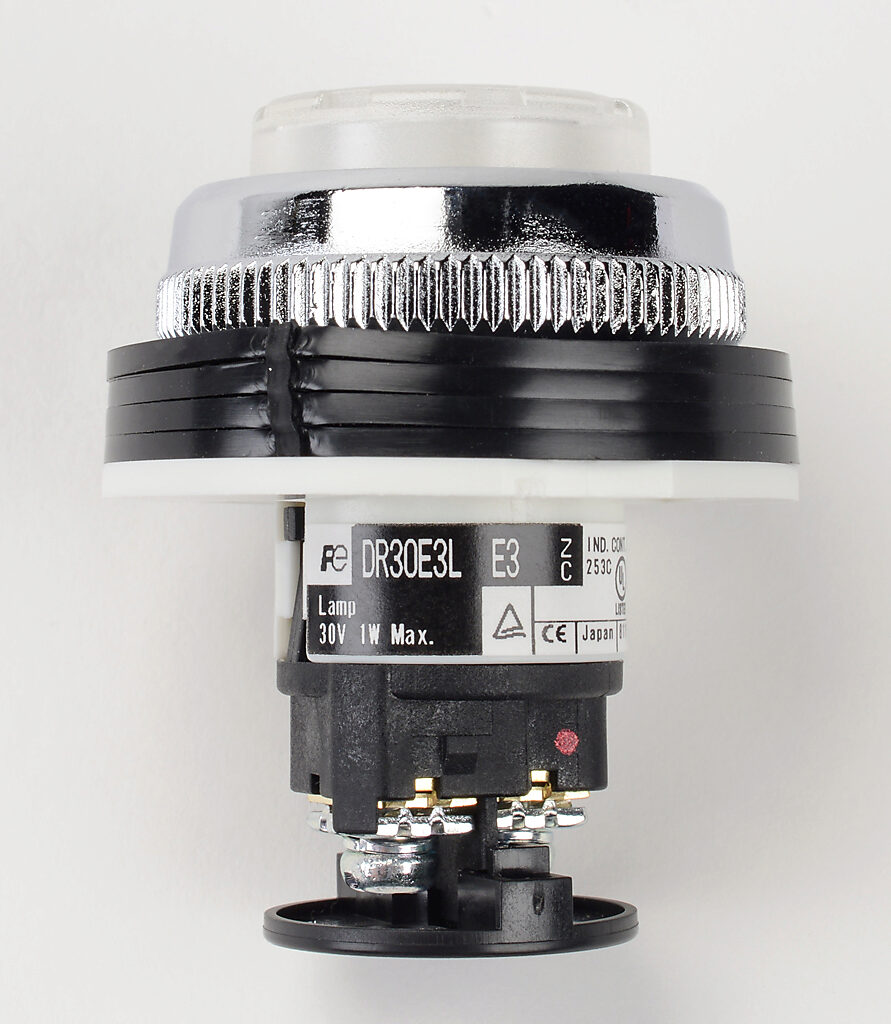 Indicating Light: 30mm, white (PN# DR30E3L-E3WZC) | AutomationDirect