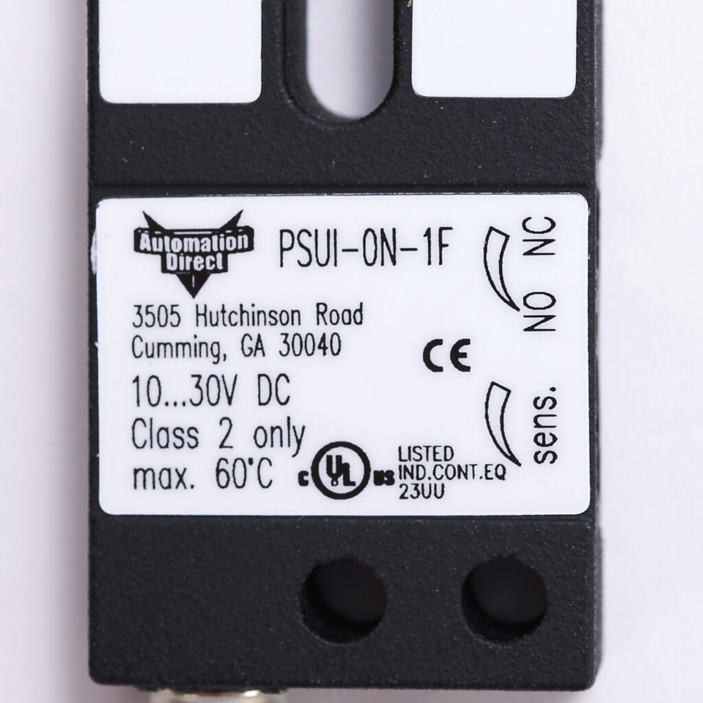 U-frame Photoelectric Fork Sensor: 0-5mm range, through-beam (PN 
