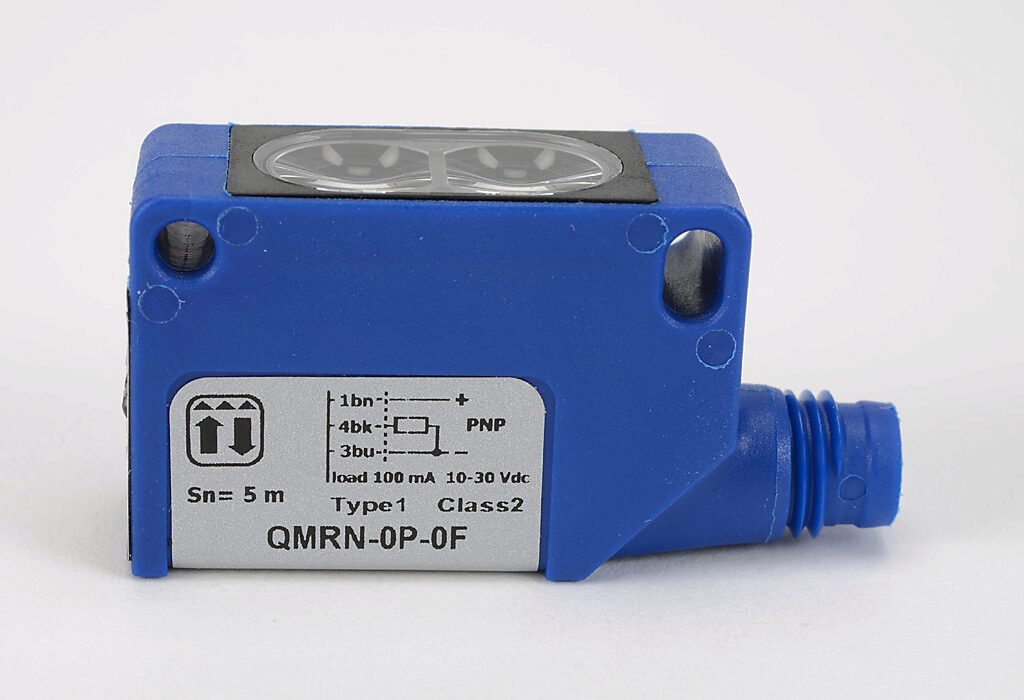 QMRN-0P-0F | Rectangular photo sensor: 0.1-5m range, polarized