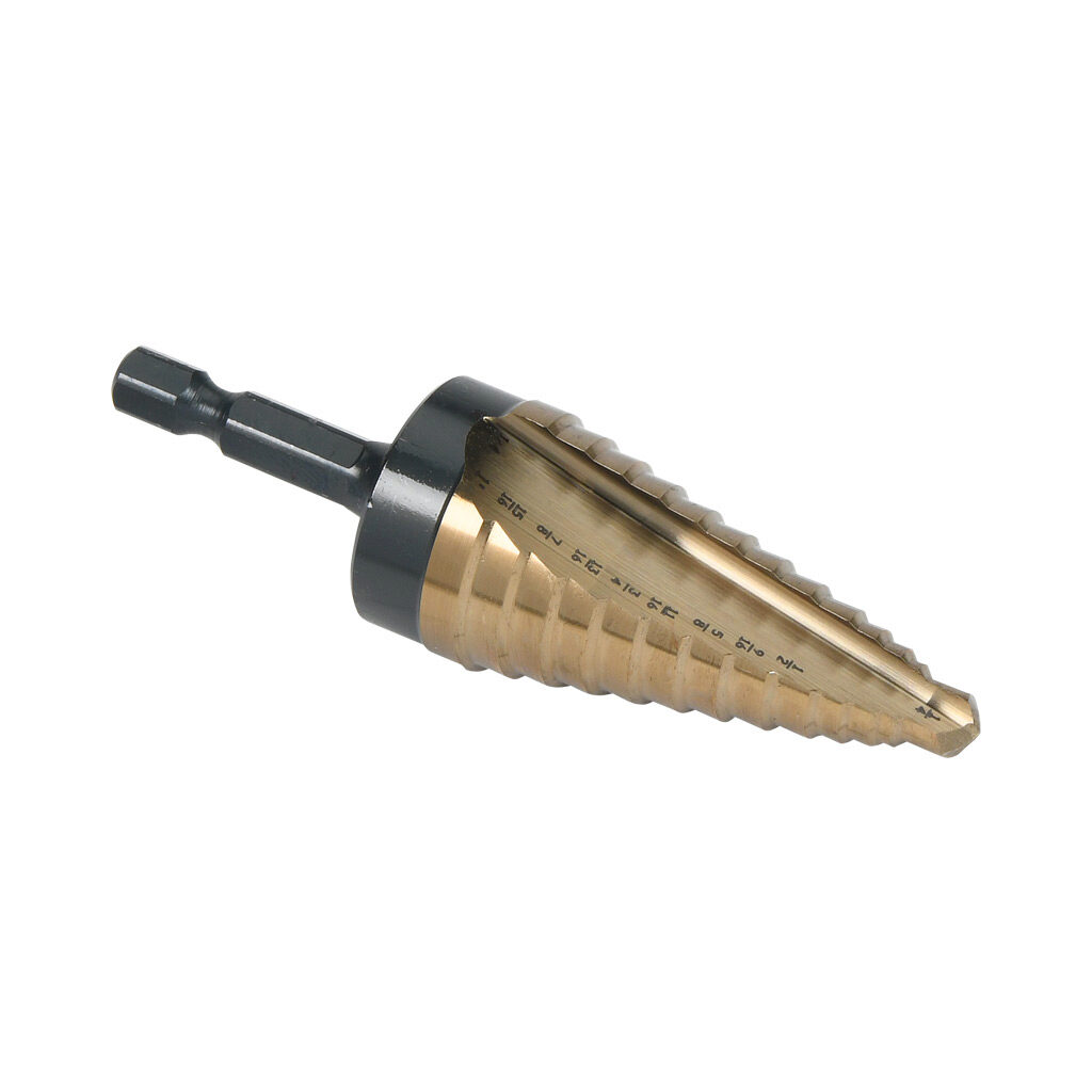 Split Point Step Drill Bit