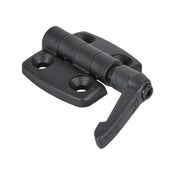 Combination hinges in fiberglass reinforced plastic