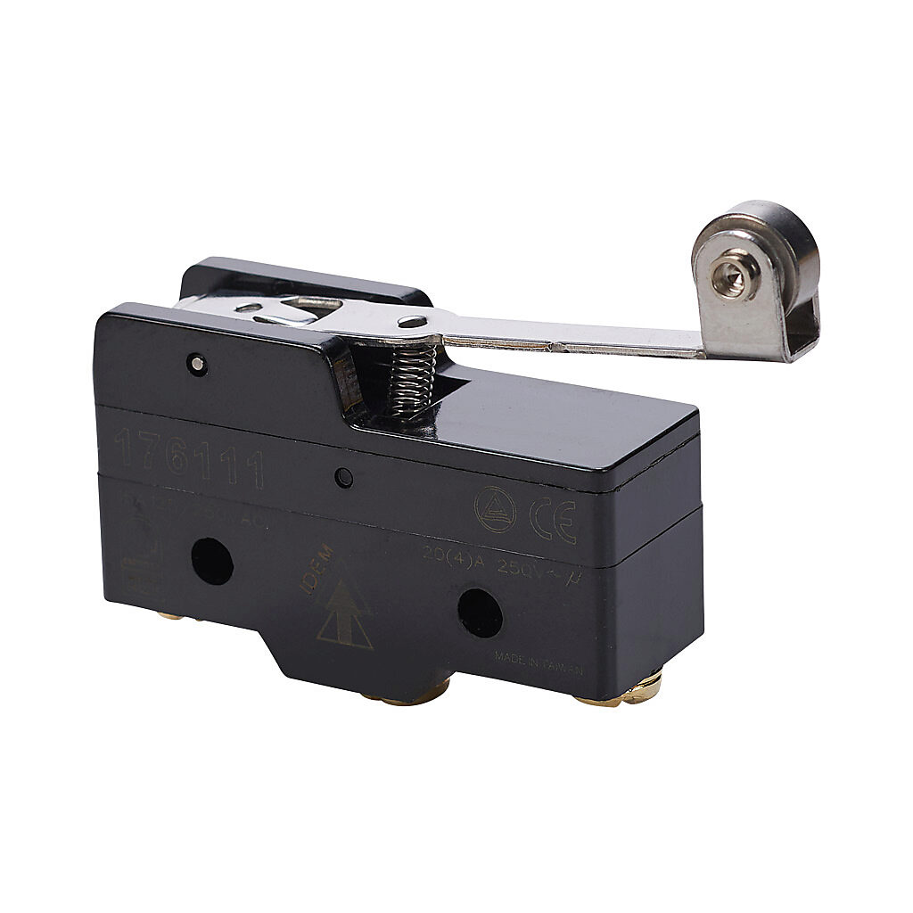 Limit Switches with a Lever Plus Roller Actuator