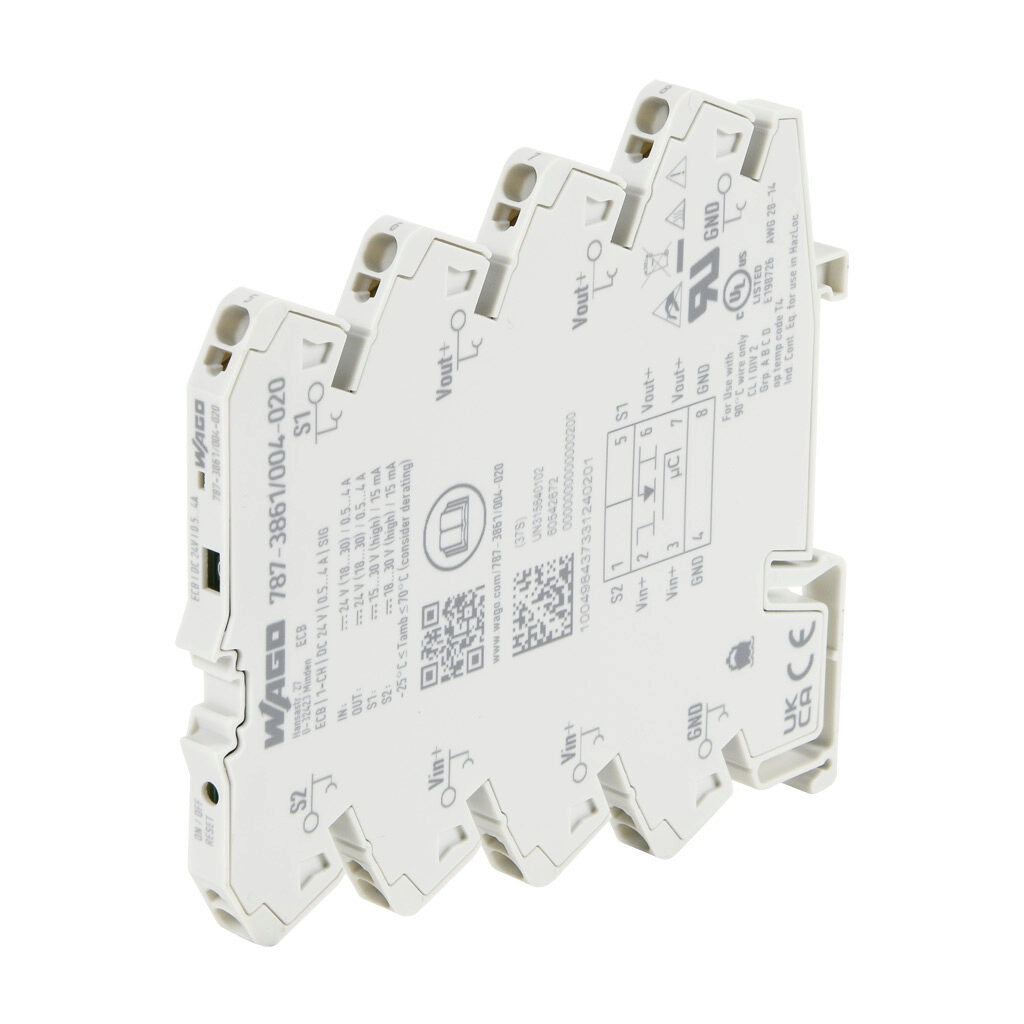 WAGO Single-Channel Electronic Circuit Breakers