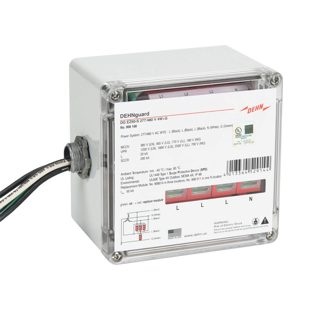 ★D★ Power Surge Protective Device (SPD): 20 kA (PN# 908168