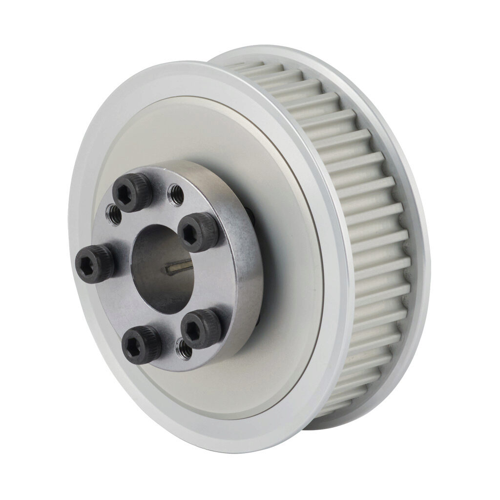 Timing Pulley: 42 tooth, 2.632in pitch diameter (PN# A42-5M15-SPBO-0625 ...