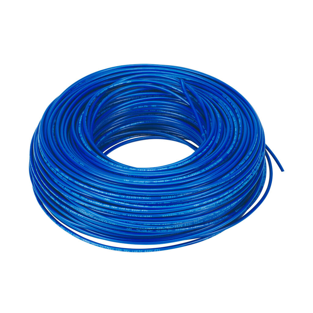 Cable HO7V-R 16mm2 Bleu C100m (Prix au m)
