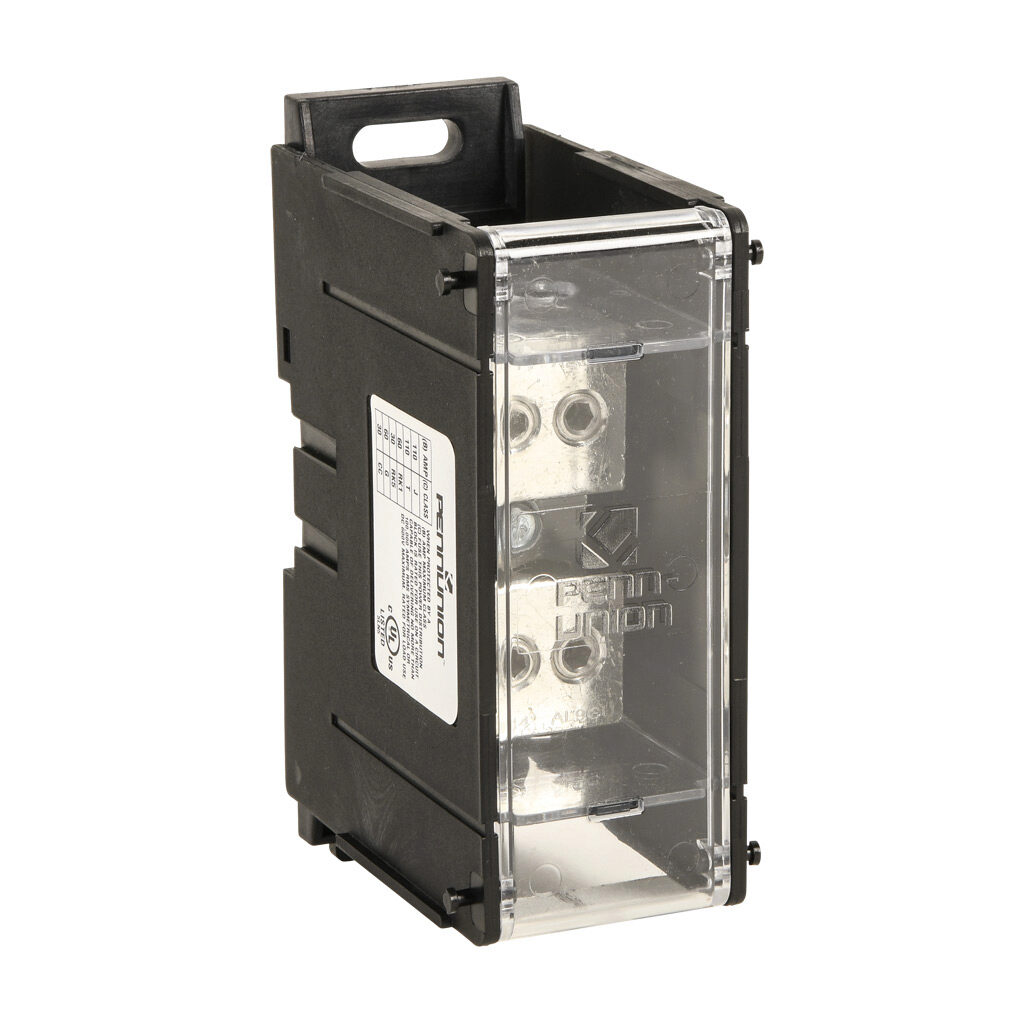 Splicer/Reducer Block: open, 350A, 1-pole, UL 1953 listed (PN