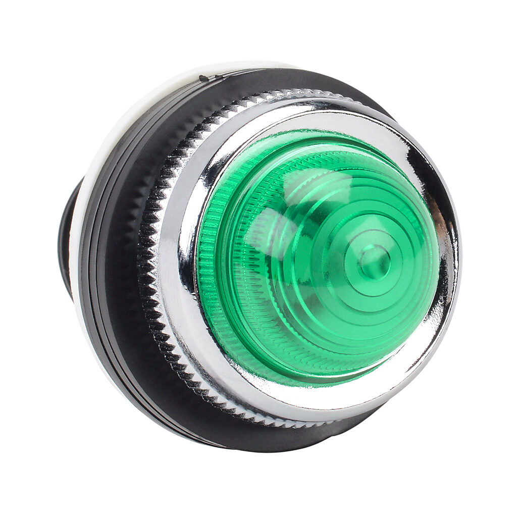 Indicating Light: 30mm, green (PN# DR30D0L-E3GZC) | AutomationDirect