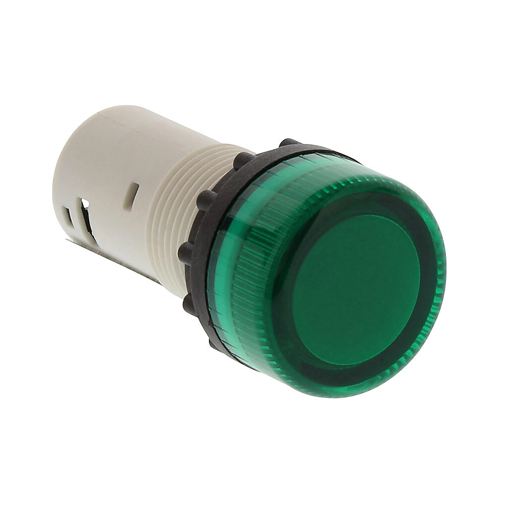 Indicating Light: 22mm, IP65, green (PN# ECX1052-120