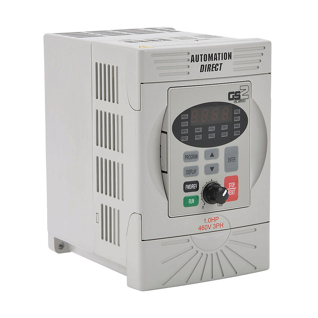AutomationDirect GS2-41P0 1HP Variable Frequency AC Micro Drive 3PH 0.1-400Hz 