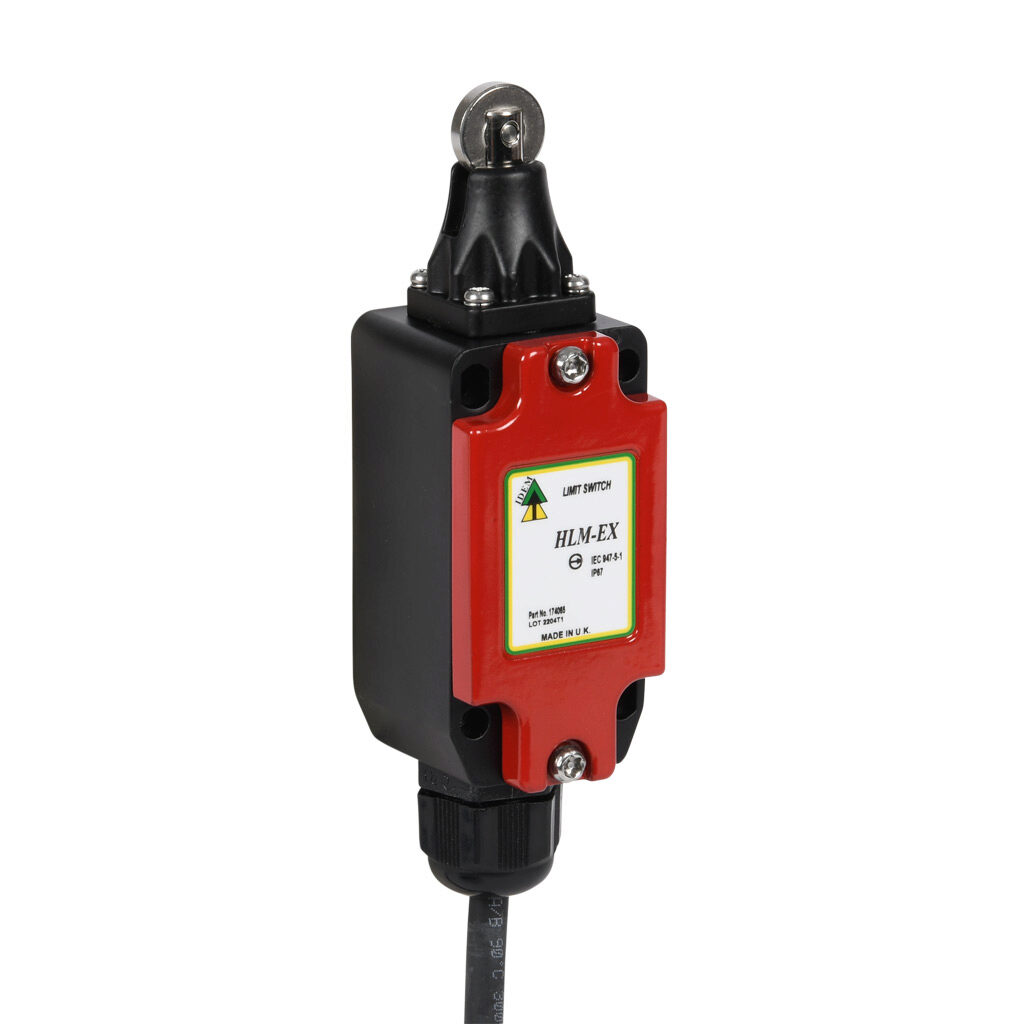 Safety Limit Switch plunger with stainless steel roller (PN HLMEX