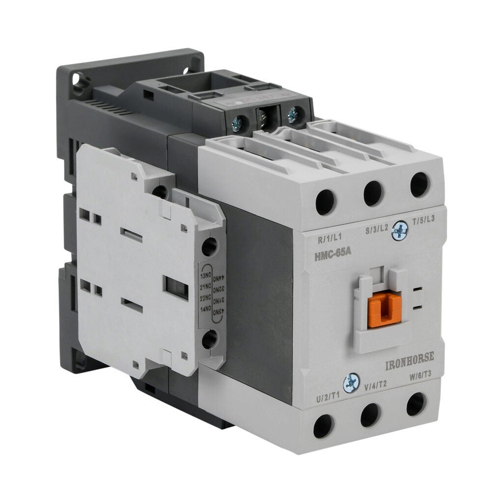 thumbnail image 2 of Nofuel MC-65a Replacement Contactor – 3-Pole, 65 Amp, 120V AC With DIN Rail Mount 2 of 6