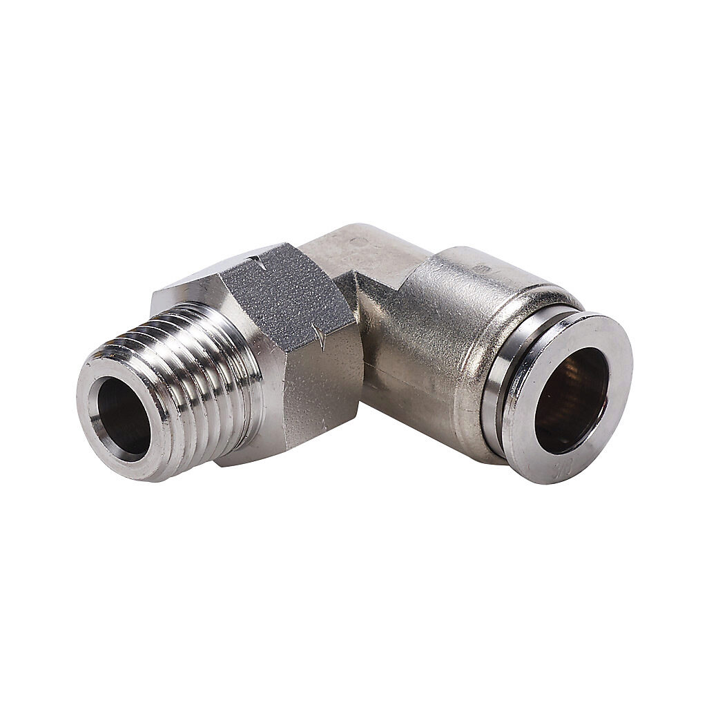 Pneumatic Push-to-connect Fitting: elbow (PN# ME38-14N-SS ...