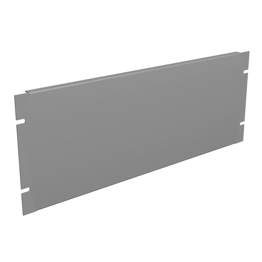Hammond Rack Panel: 4U, flanged, carbon steel (PN# PBFS19007LG2 ...