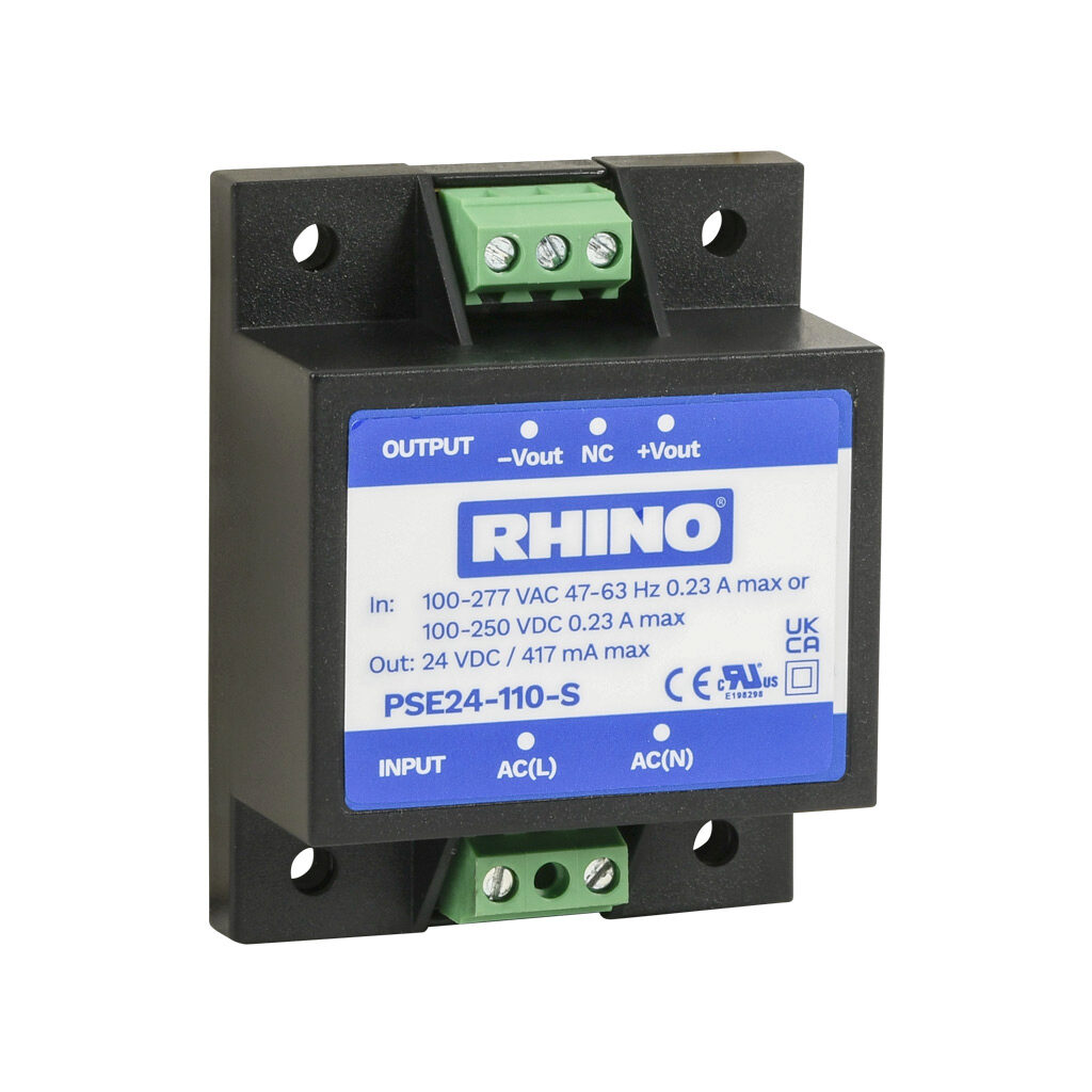 Switching Power Supply: 24 VDC out, Output: 24 VDC @ 0.4A/10W (PN