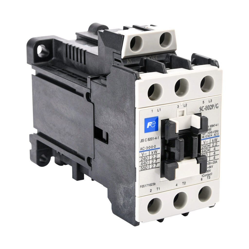 IEC Contactor: 9A, 24 VDC coil voltage (PN# SC-E02G-24VDC ...