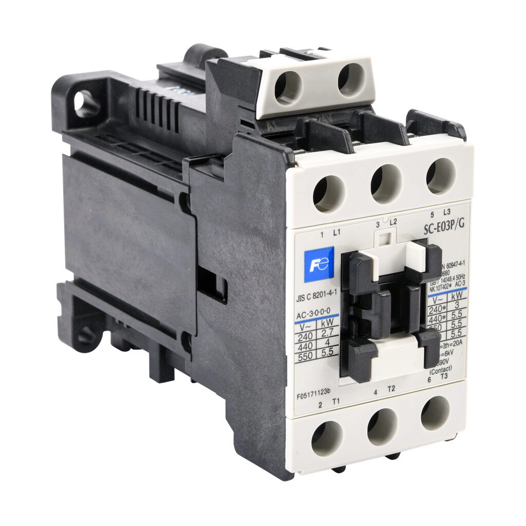 Fuji SC-E03/G Contactor 24VDC Coil with SZ-A11/T Contact Block 
