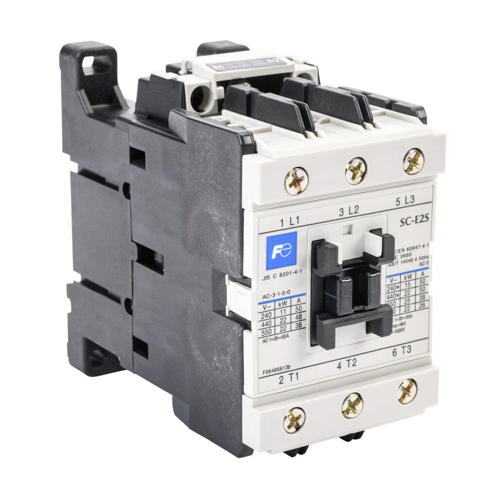 Fuji Electronic SC-E2S/G SE51AG IEC Relay Module 24VDC 50A Magnetic Contactor 