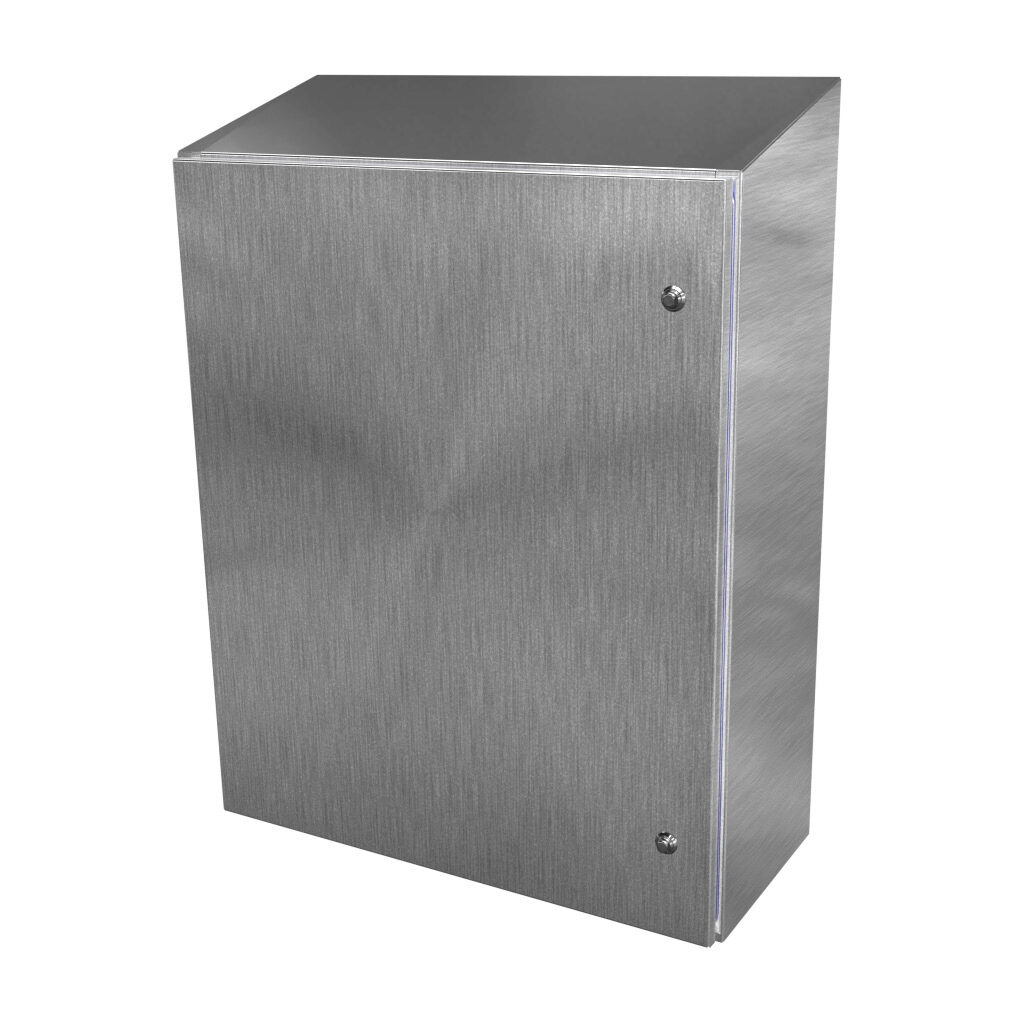 Sanitary Enclosure: 36 x 30 x 12in, wall mount, 304 stainless steel (PN ...