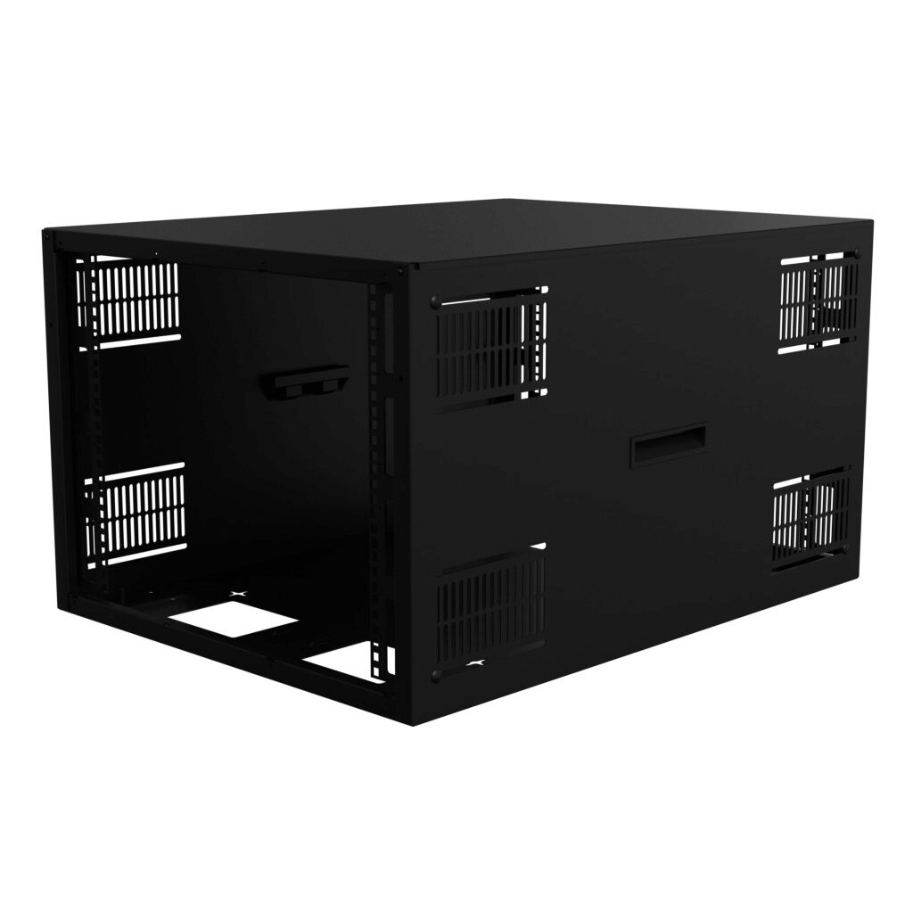Hammond Rack Cabinet: 16.75x24.00x31.50in (PN# SDC249U31BK ...