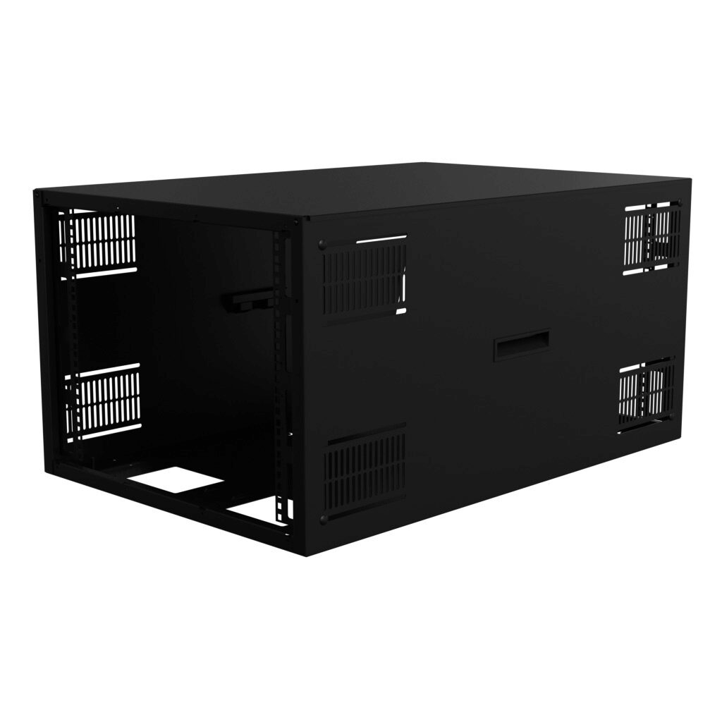 Hammond Rack Cabinet: 16.75x24.00x36.00in (PN# SDC249U36BK ...