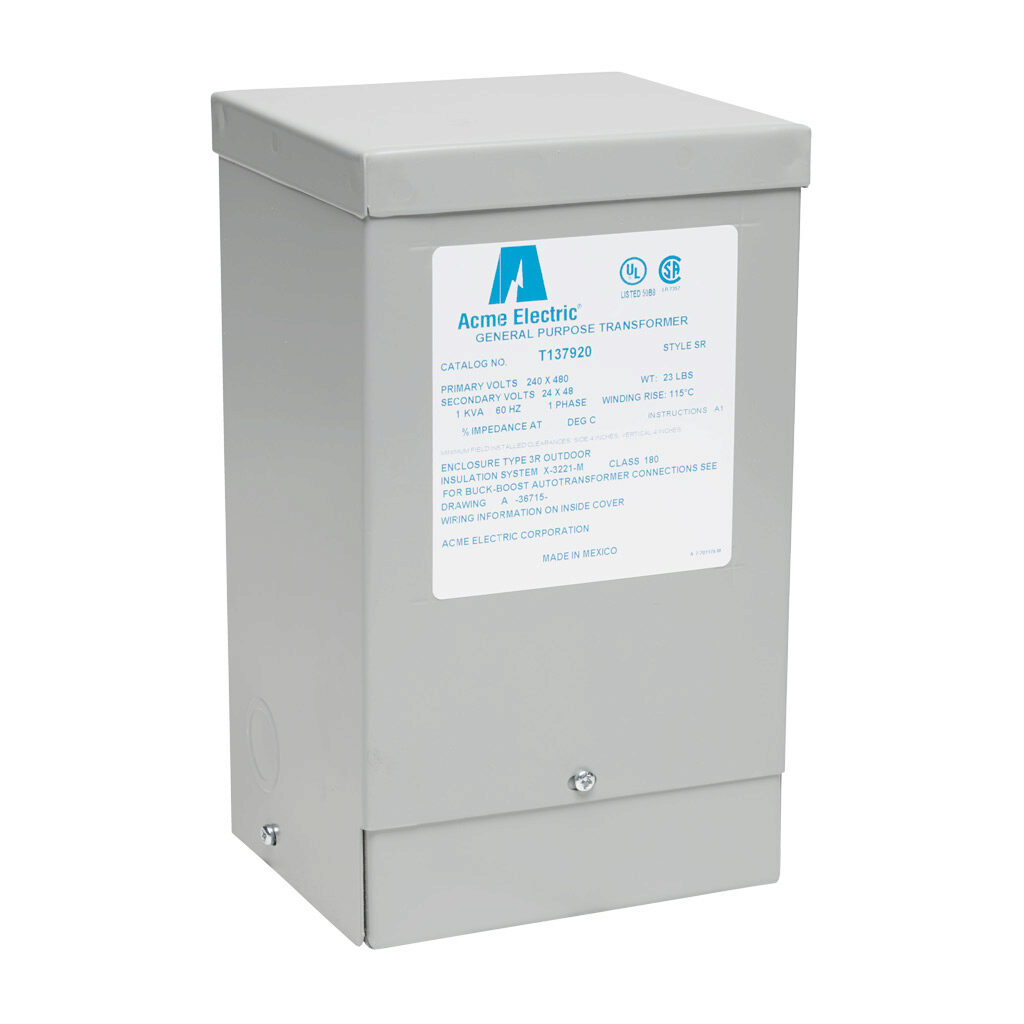 Buck-boost Transformer: encapsulated core, 1 kVA (PN