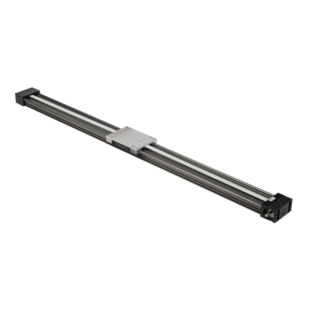 Linear Actuator Assembly W1080 twin rail, 1000mm travel, toothed belt