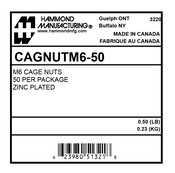 CAGNUTM6-50