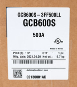 GCB600S-3FF500LL