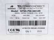 MTSN-P50-3BD18R