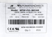 MTSP-P33-3BD36R