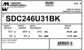SDC246U31BK